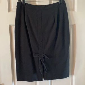 Charcoal grey skirt